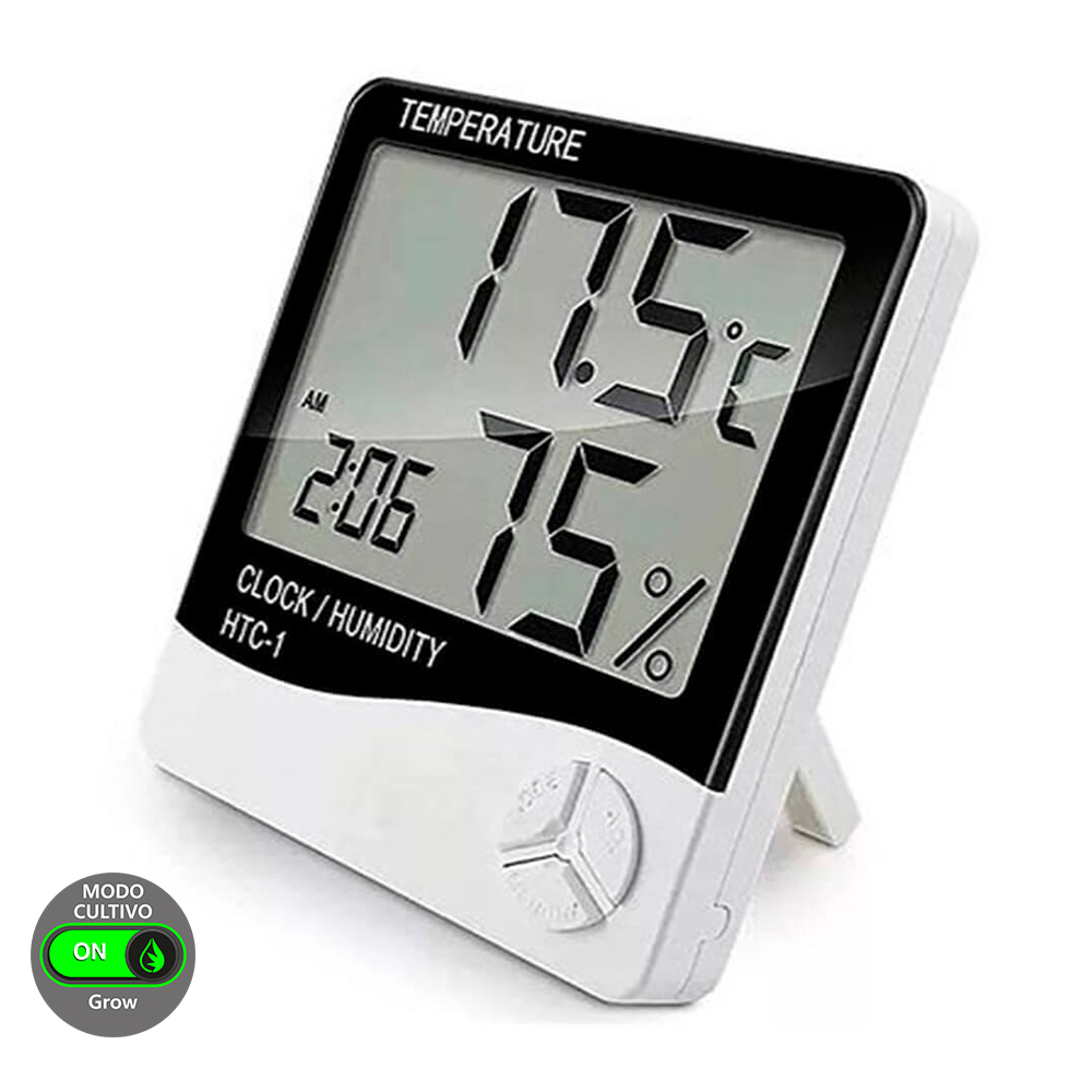 2-Pack Medidor Digital De Humedad y Temperatura Termometro Ambiental  Higrometro 