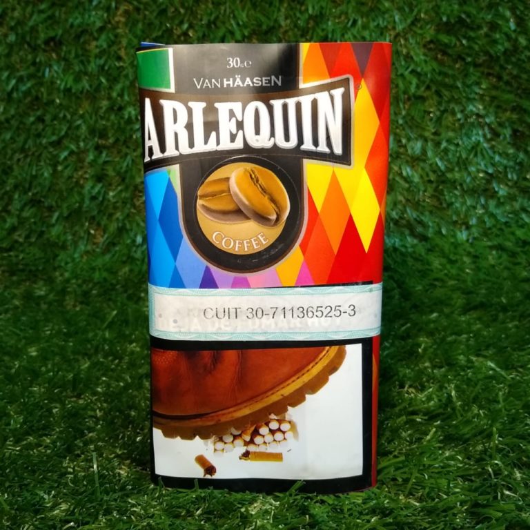 Arlequín Café 30 grs. Tabaco Saborizado para Armar de